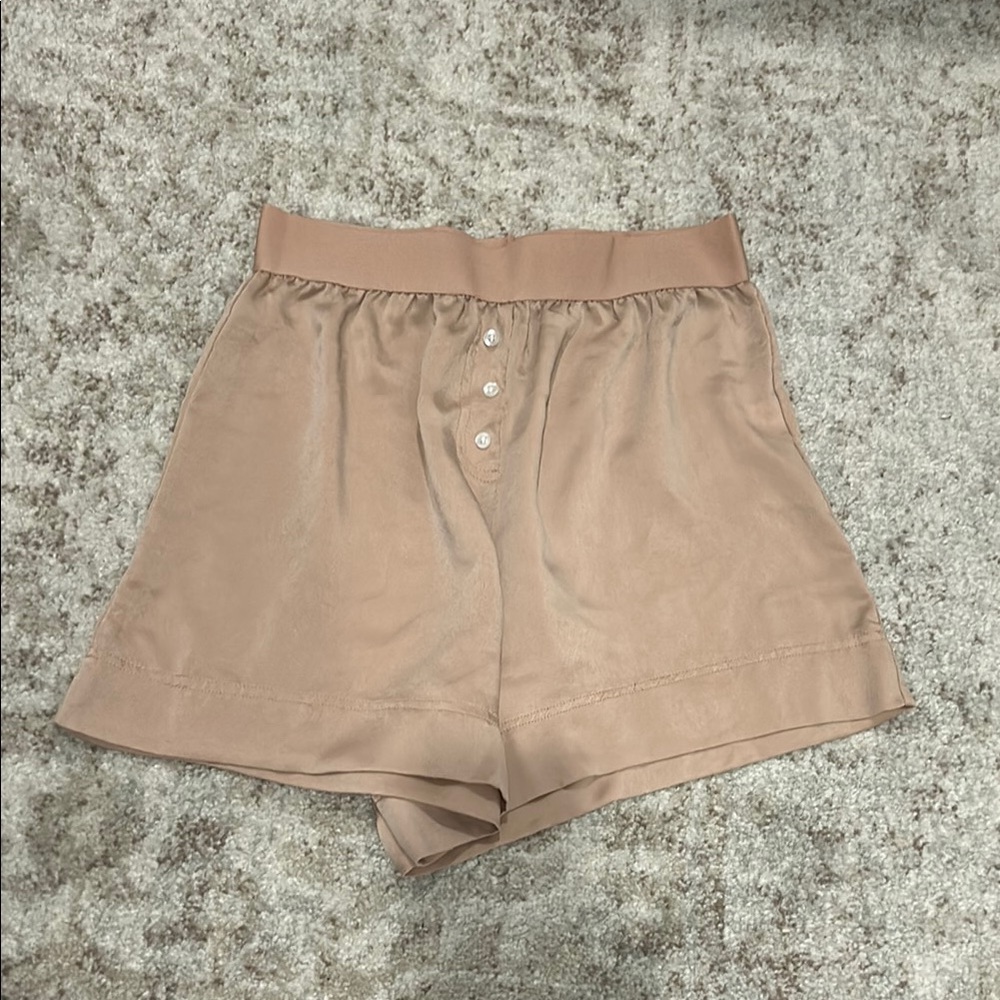 We Wore What: Women's Beige Shorts